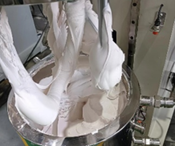 Hongyun Mixers Double Planetary Mixer with Disperser in Conductive Adhesive Industry